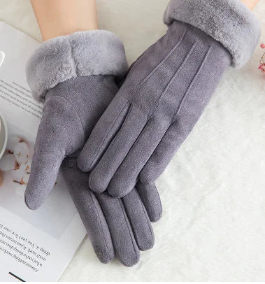 Warm Fleece Touchscreen Gloves for Outdoor Riding