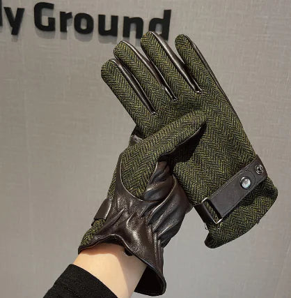 Men's Winter Thermal Touchscreen Motorcycle Gloves