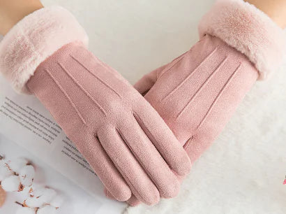 Warm Fleece Touchscreen Gloves for Outdoor Riding