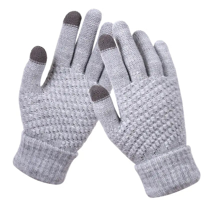 Women's Winter Touchscreen Knitted Thermal Gloves