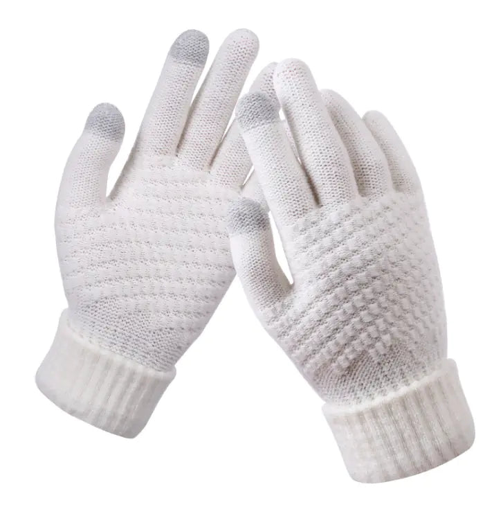 Women's Winter Touchscreen Knitted Thermal Gloves