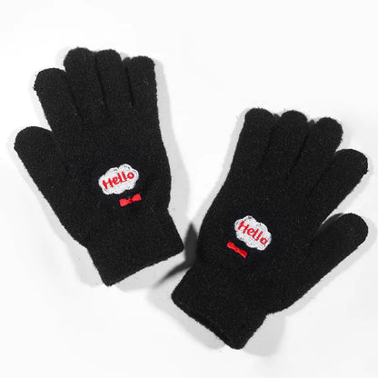 Women's Winter Touchscreen Knitted Thermal Gloves