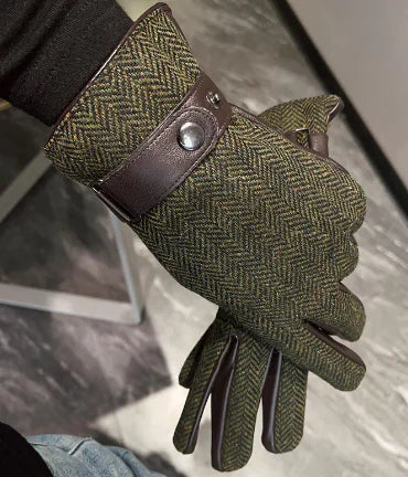 Men's Winter Thermal Touchscreen Motorcycle Gloves