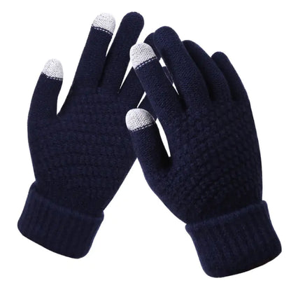 Women's Winter Touchscreen Knitted Thermal Gloves