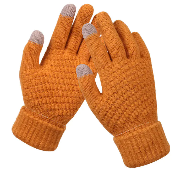 Women's Winter Touchscreen Knitted Thermal Gloves