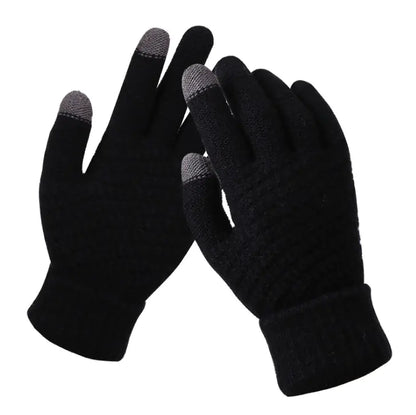 Women's Winter Touchscreen Knitted Thermal Gloves