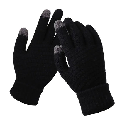 Women's Winter Touchscreen Knitted Thermal Gloves