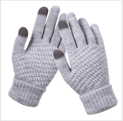 Women's Winter Touchscreen Knitted Thermal Gloves